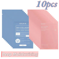 Real Deep Bio Collagen Mask Deep Moisturizing Hydrating Overnight Face Mask Refreshing Brightening firming Skin Care mask - AliExpress 66